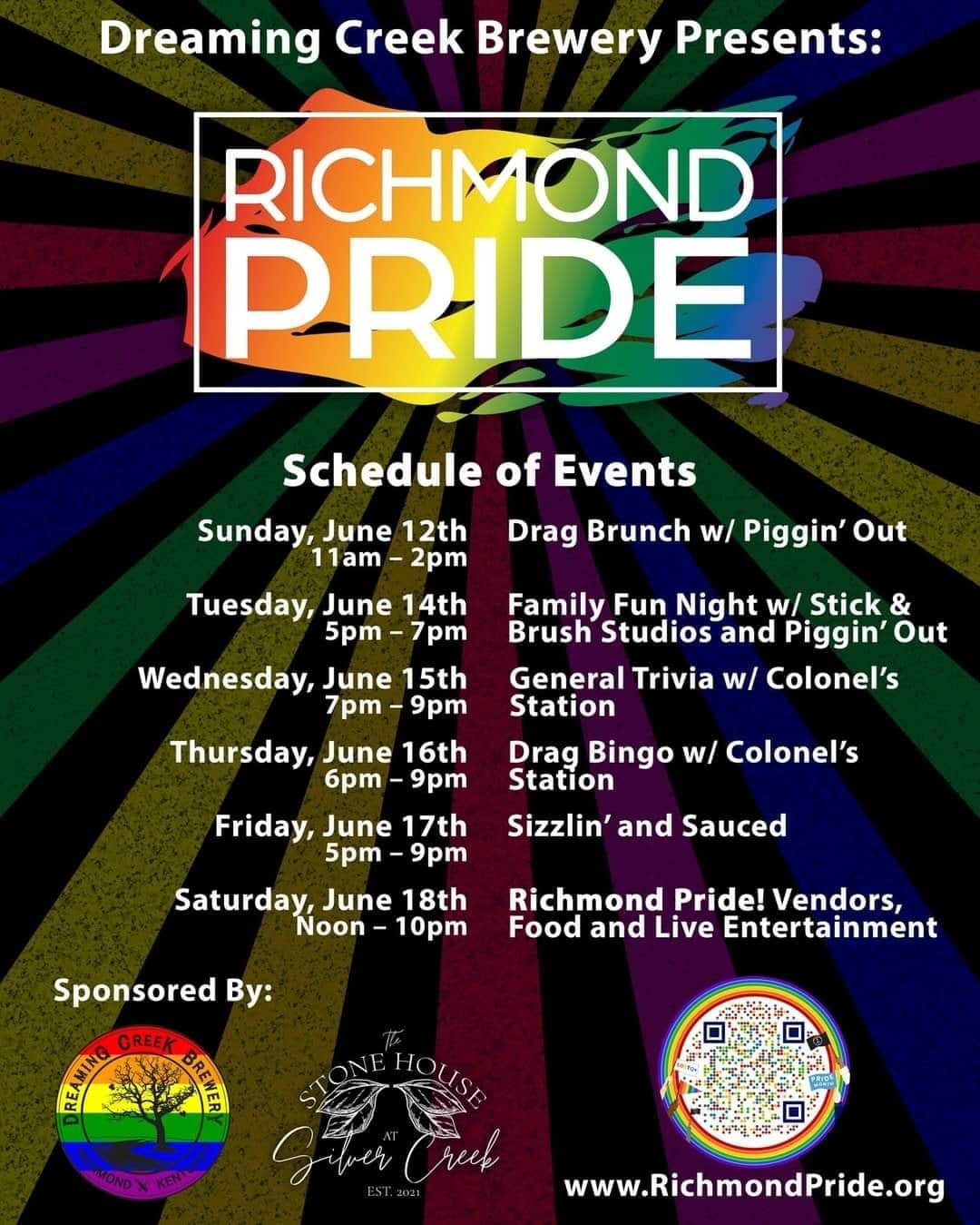 Richmond Pride Week @ Dreaming Creek Brewery | Richmond | Kentucky | United States