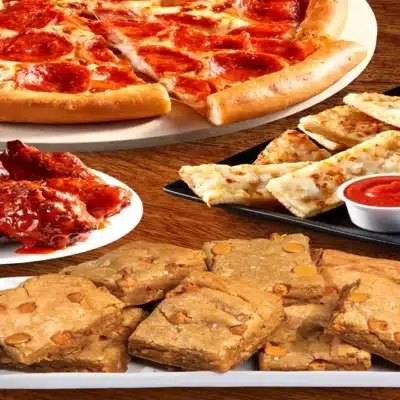 Salted Caramel Blondie from Papa John's